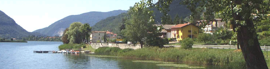 Vista sul lago dalla terrazza